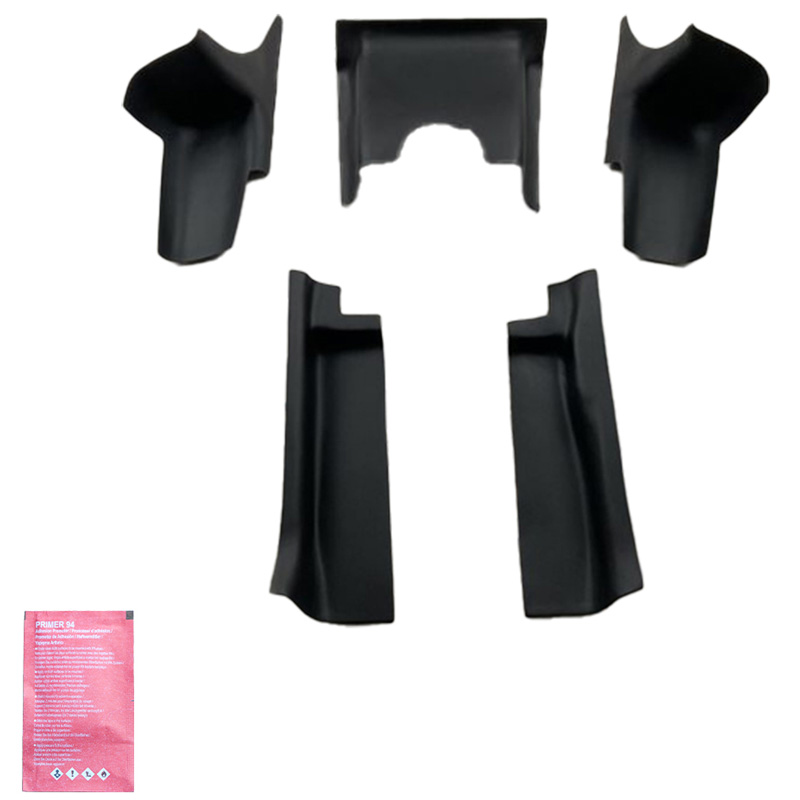 Protection du garniture intérieur sur mesure pour Dacia Duster I 2010-2017 - Noir mat