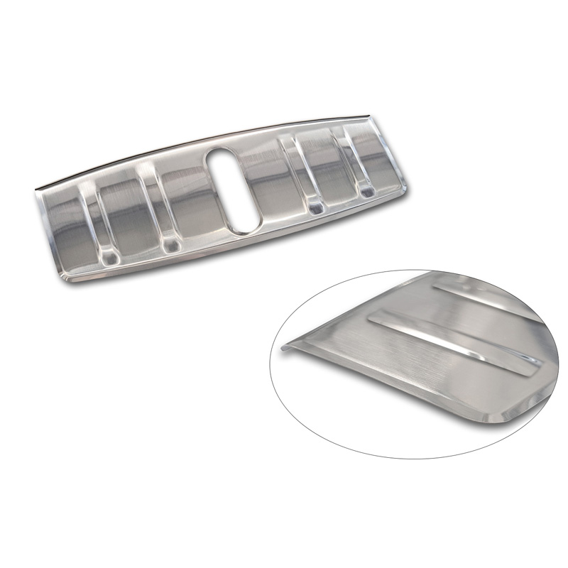 Plaques de protection avant du coffre en acier sur mesure pour Tesla Model 3 2019-2023 - Argent