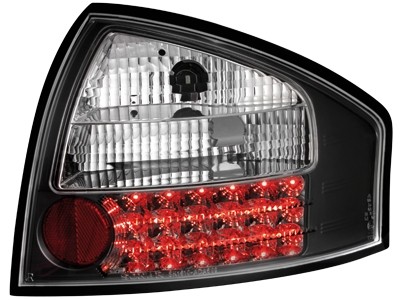 Feux arriere LED noire/blanc Audi A6 97-04