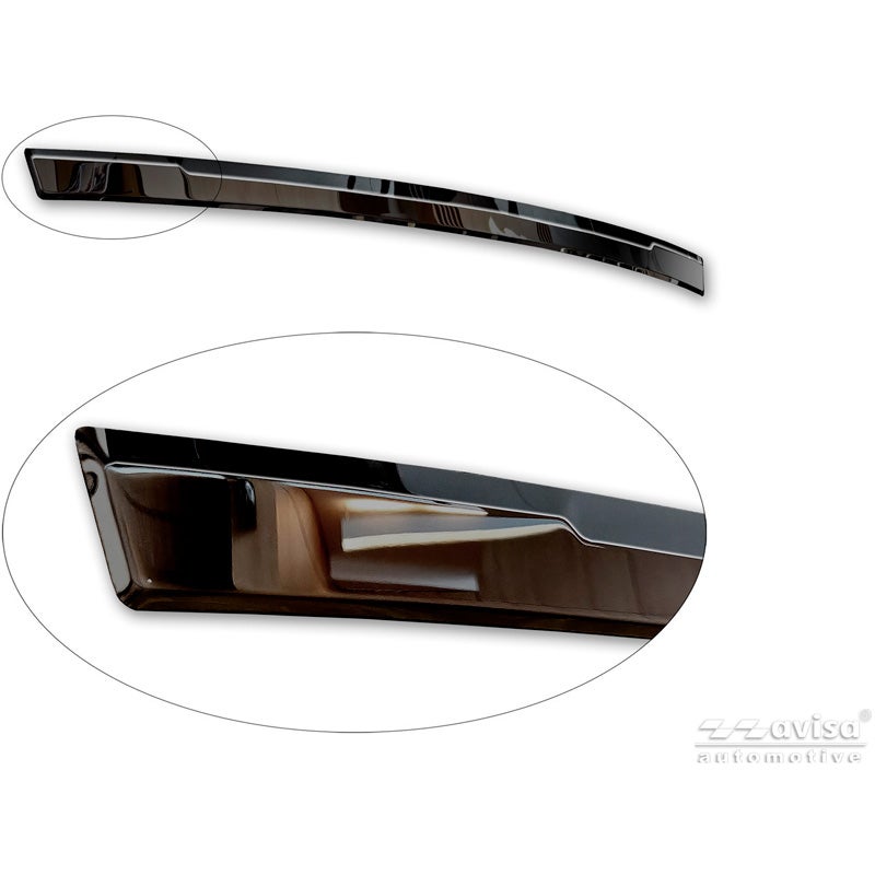 Avisa Moulure de hayon en Inox Noir Chrome sur mesure pour Kia XCeed (CD) 2019-2022 & Facelift 2022-
