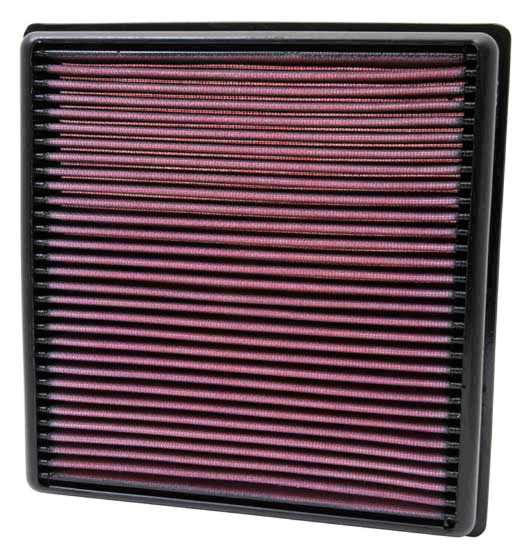 K&N Filtre à air de remplacement sur mesure pour Chrysler 200 / Dodge Avenger / Dodge Journey / Fiat Freemont 3.6 V6 2011-2016 (33-2470)