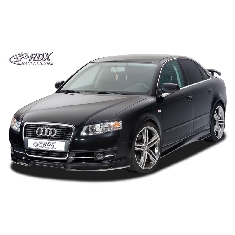 Jupes latérales sur mesure pour Audi A4 B7 2005-2008 'Turbo' (ABS)