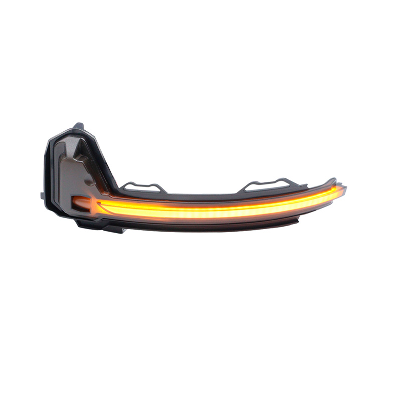 Set de Clignotants de Rétroviseurs LED sur mesure pour Volkswagen Tiguan II 2016- & Tiguan Allspace 2017- - Fumée - incl. Feux Dynamiques