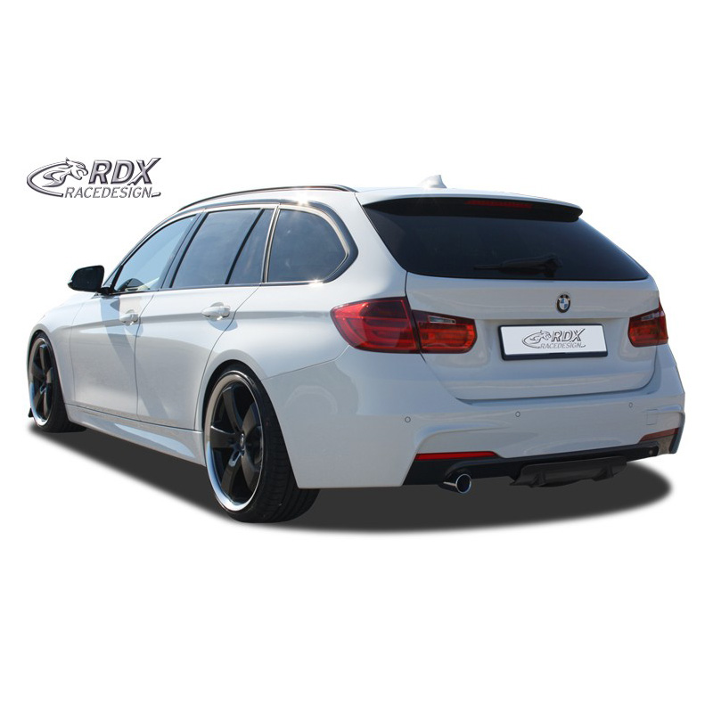 Jupe arrière 'Diffuseur U-Diff' sur mesure pour BMW Série-3 F30/F31 2012-2018 incl. M-Technic (PU)