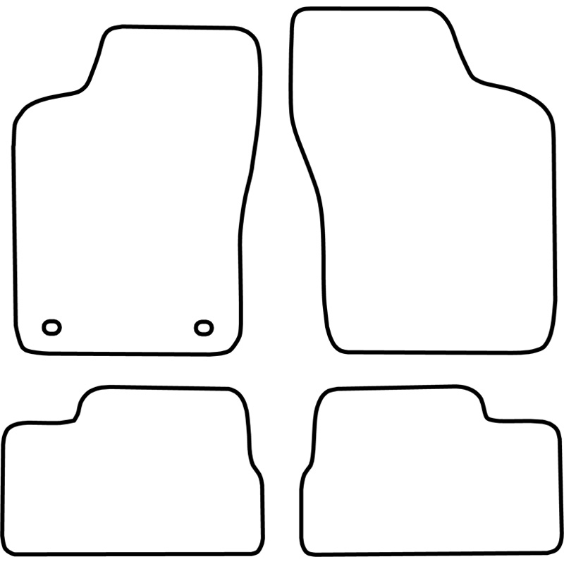 Set de tapis de sol sur mesure pour Opel Kadett E 1984-1993