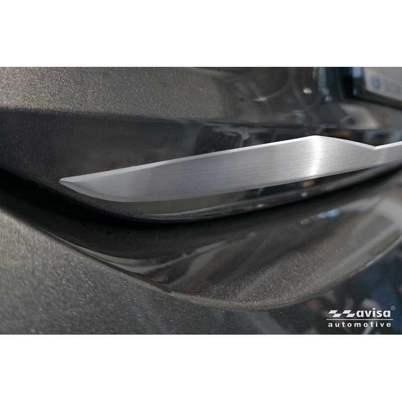 Avisa Revêtement d'habillage du hayon du coffre inox brossé sur mesure pour Ford Focus IV HB 2018-2021 & Facelift 2021-