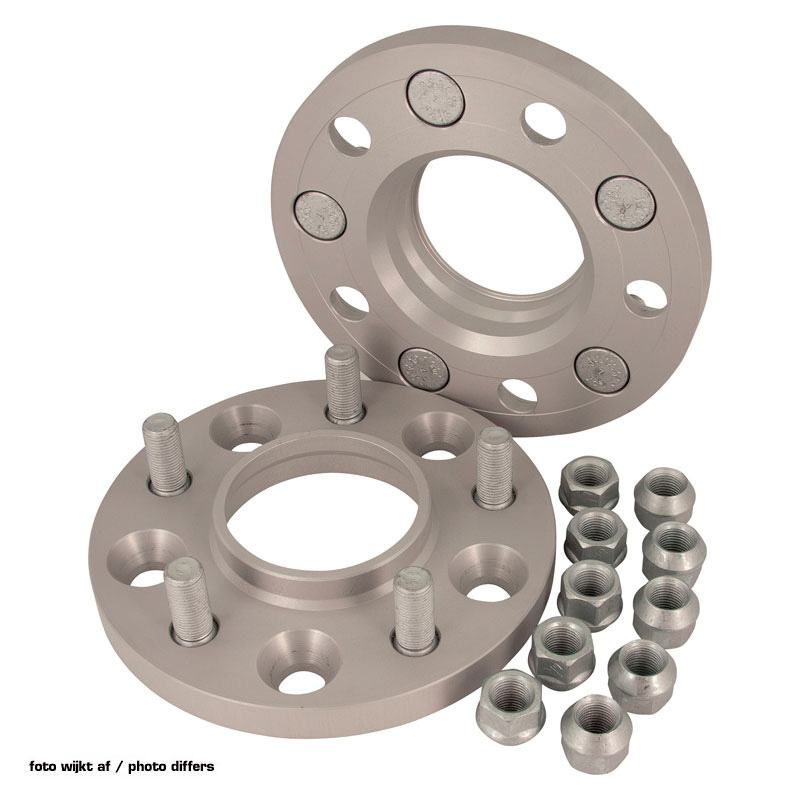H&R Set des espaceurs de roues Système-DRM 70mm par essieu - Cartouche de boulon 5x150 - Moyeu 110mm - Taille de boulon M14x1,5 - sur mesure pour Toyota