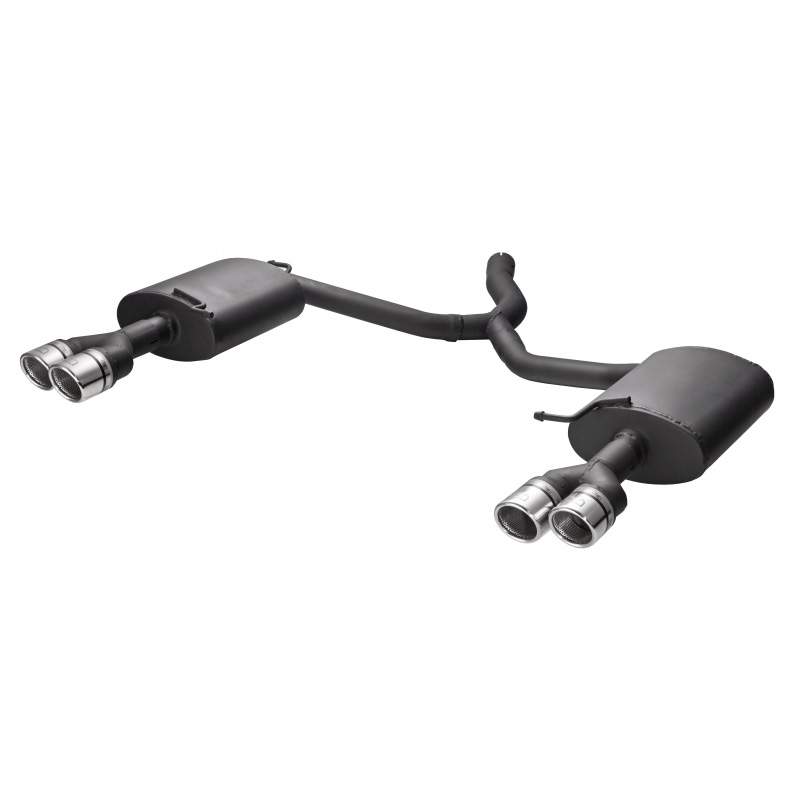 Échappement double sur mesure pour Audi A4 8E/B7 Sedan/Avant 1.6i 75kW/1.8 T 120kW/2.0i 96kW/1.9TDI 85kW/2.0TDI 103kW 2005-2008 2x 70mm