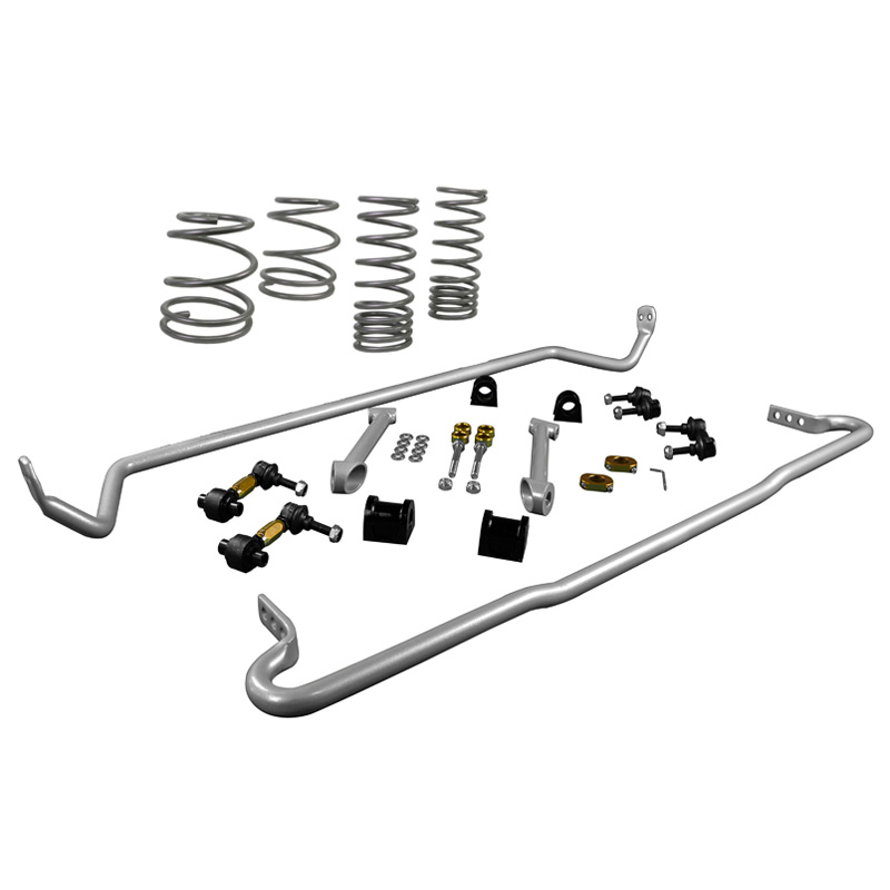 Whiteline Grip-Série 1 Kit de barre stabilisatrice et de ressort d'abaissement sur mesure pour Subaru Impreza Sedan GR/Hatchback GR-GH-G3/WRX Estate/Sedan 2010-