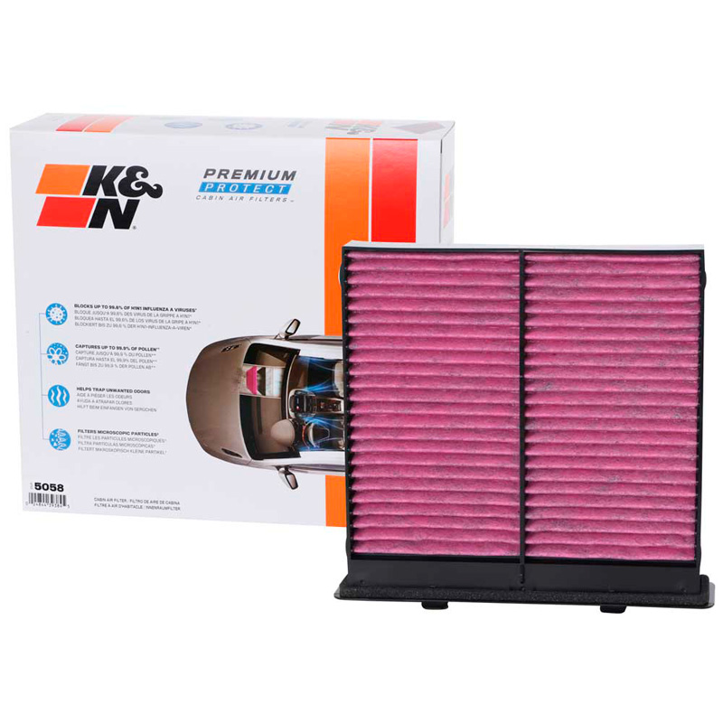 K&N Filtre à Air d'Habitacle Jetable Premium sur mesure pour Subaru divers modèles (DVF5058)