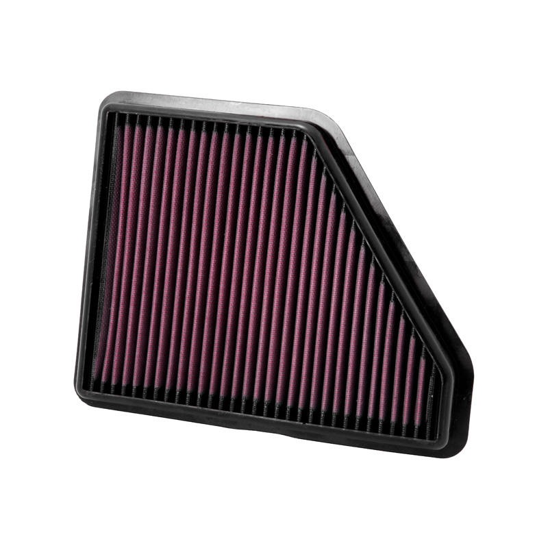 K&N Filtre à air de remplacement sur mesure pour Chevrolet Equinox 2.4, 3.0, 3.6, GMC Terrain 2.4, 3.0 2010-2017 (33-2439)