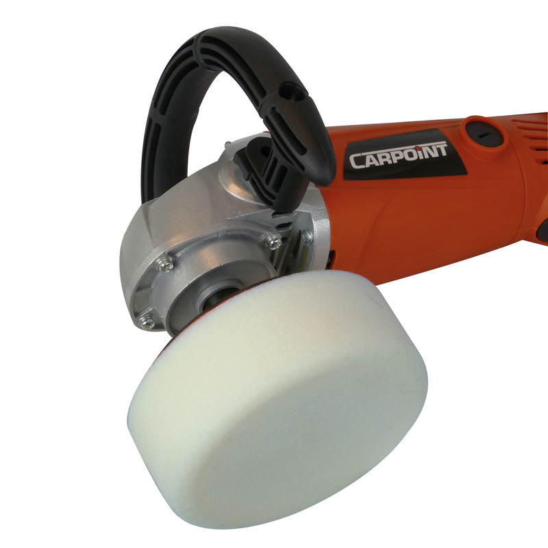 Carpoint Set de Tampons de Polissage 150mm Blanc/Moyen - 3-pièces