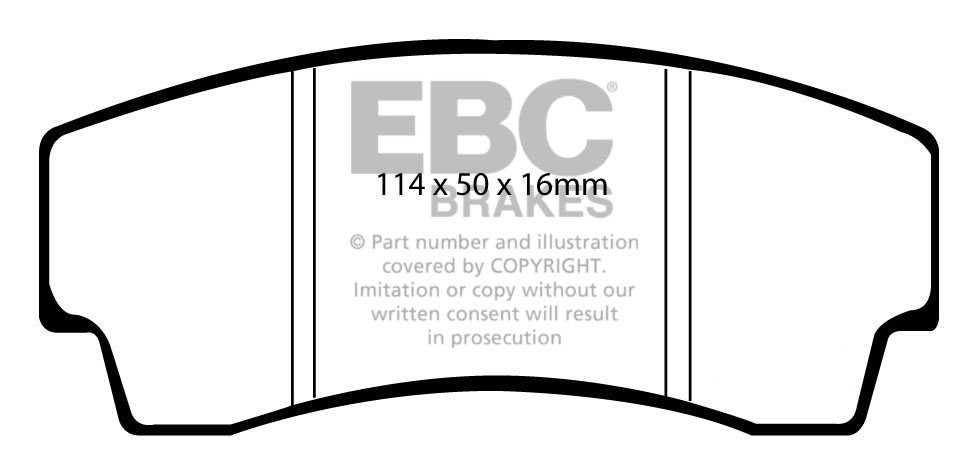 EBC Brakes FIAT Punto 1.7 D 1994-1998 Remschijf grooved disc voo