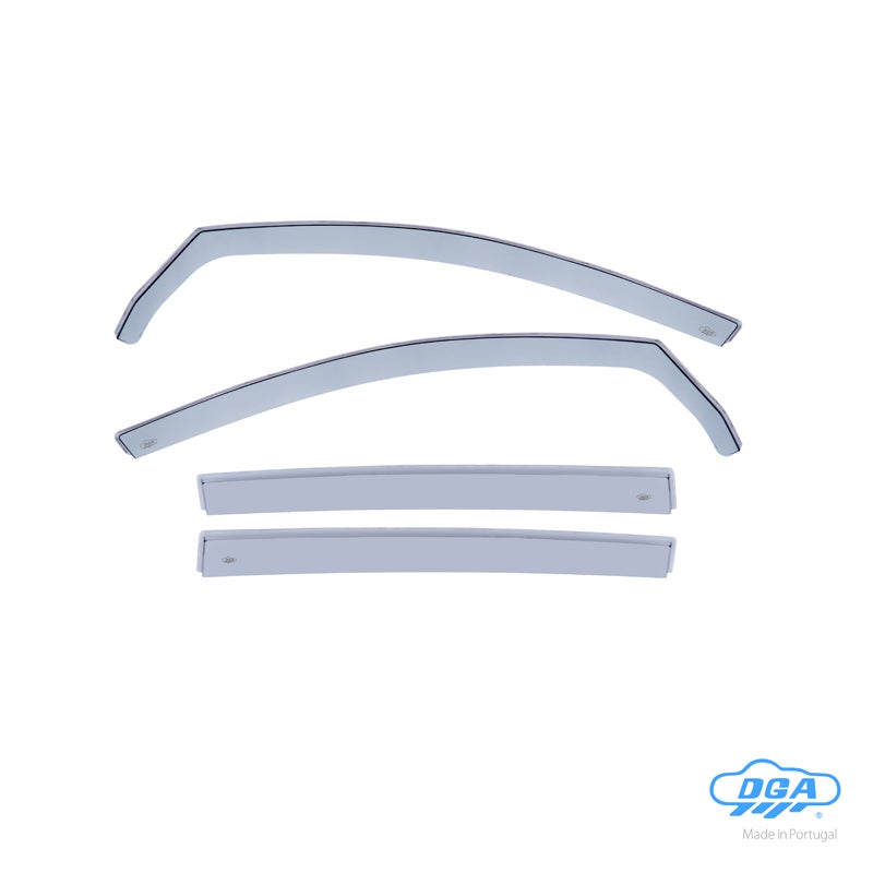 DGA Jeu de Déflecteurs d'Air sur mesure pour Volkswagen Golf V HB 5-portes 2003-2008 (4-pièces)