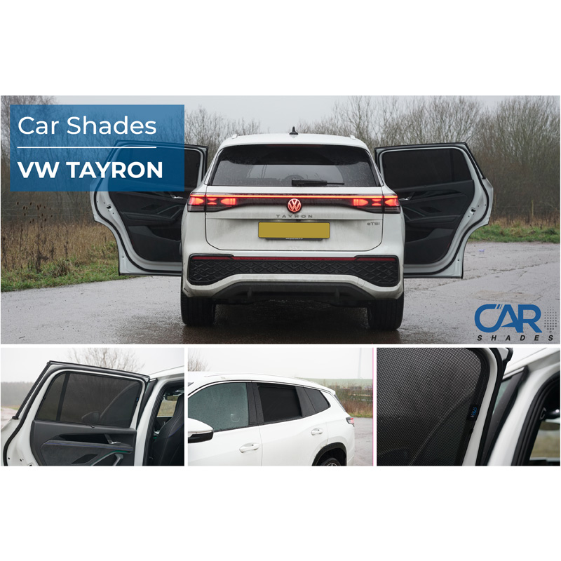 Set de Car Shades (portes arrières) sur mesure pour Volkswagen Tayron 2024- (2-pièces)