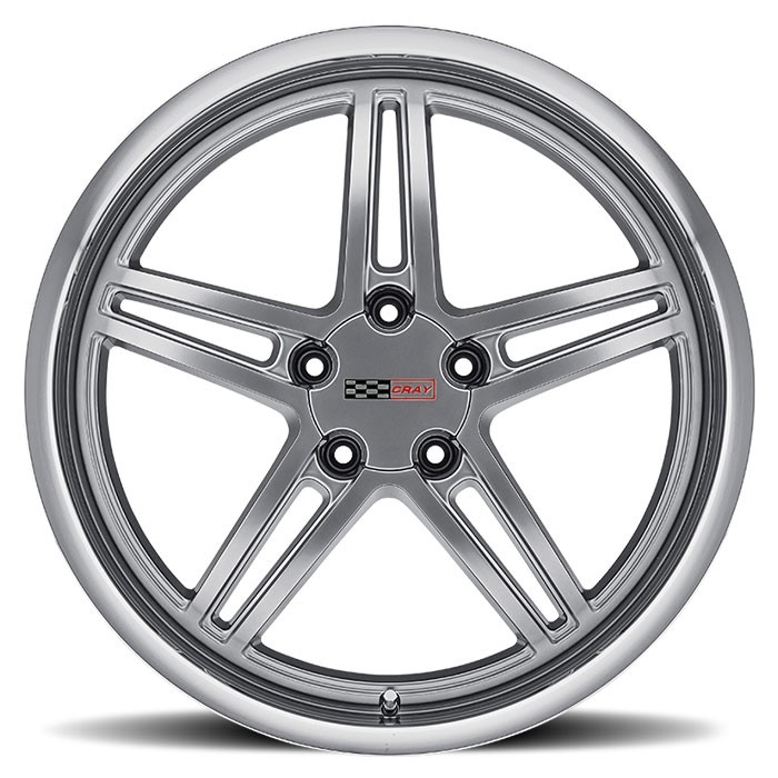 Velgen Cray Scorpion 18x9 5x120,65 ET50 Zilver + Machined Rand