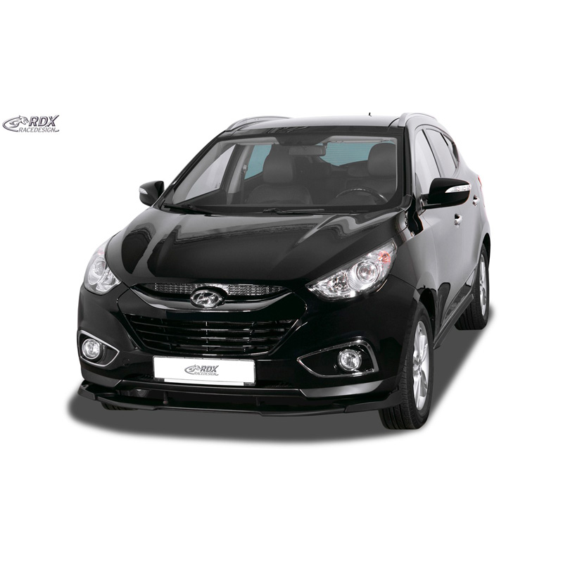 Jupes latérales 'Slim' sur mesure pour Hyundai ix35 2009-2016 (ABS noir luisant)