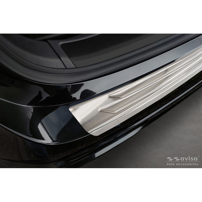Protection de seuil arrière inox sur mesure pour Lexus RX V 2022-