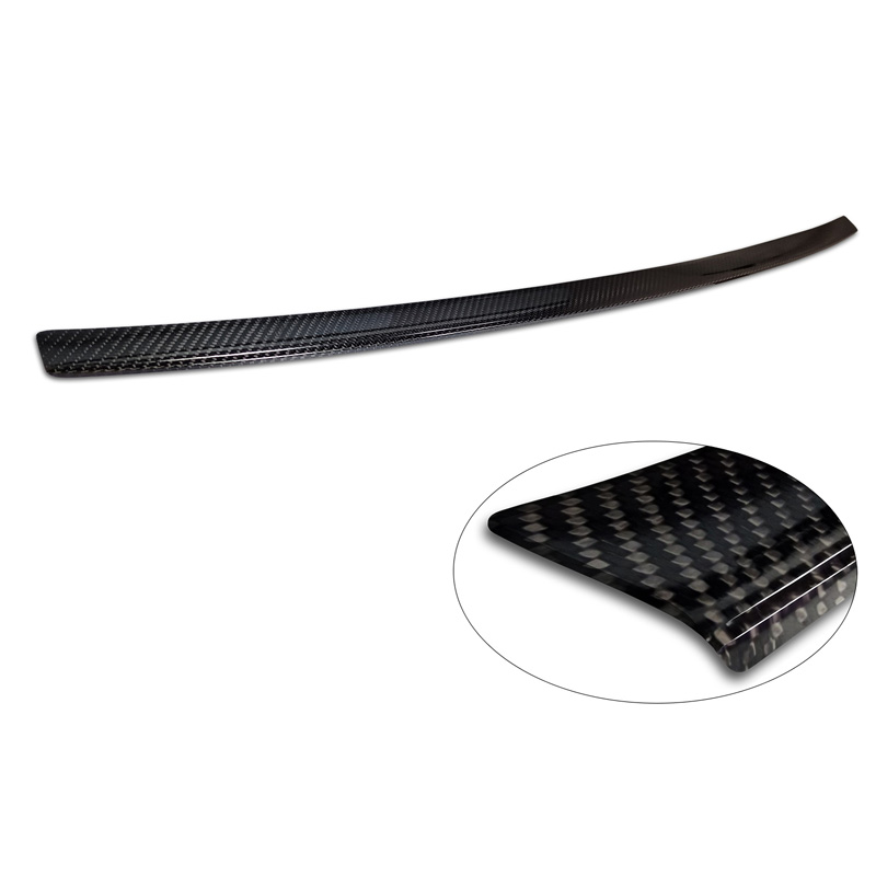 Protection de seuil arrière carboné 3D sur mesure pour MG 4 EV 2022-