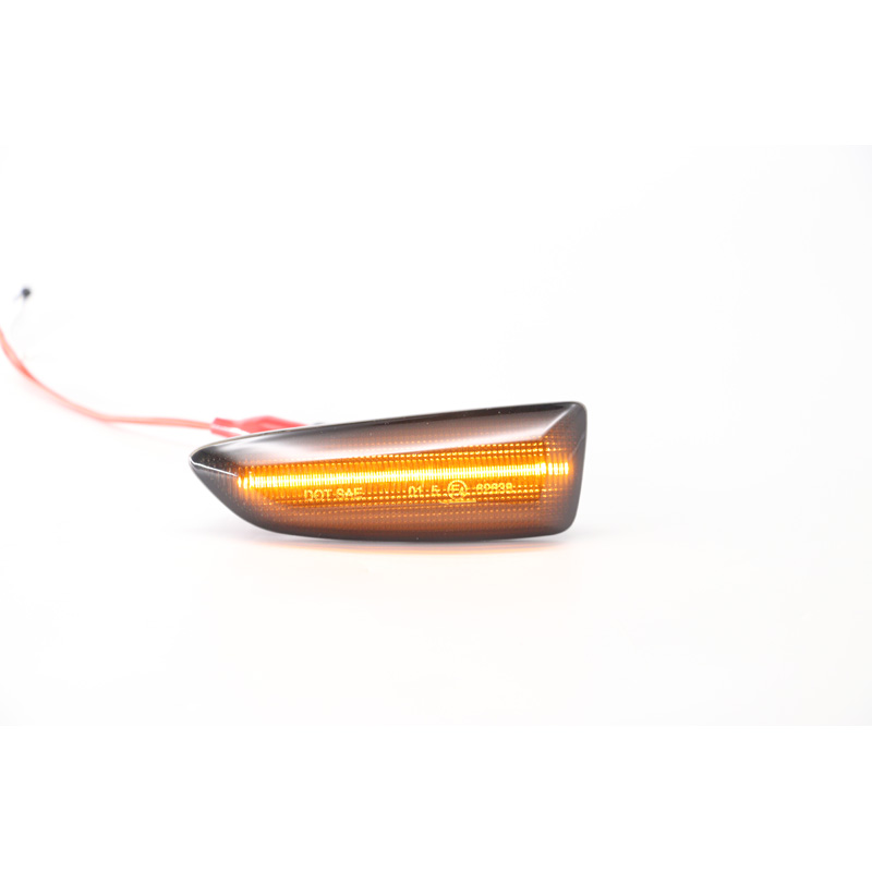 Set de Clignotants Latéraux LED sur mesure pour Opel divers modèles - Fumée - incl. Feux Dynamiques