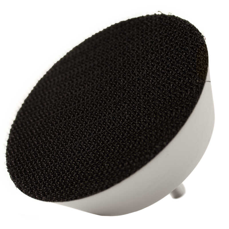 Plateau blanc 70mm high profile pour perceuse sans fil (tampons de polissage de 75-95mm)