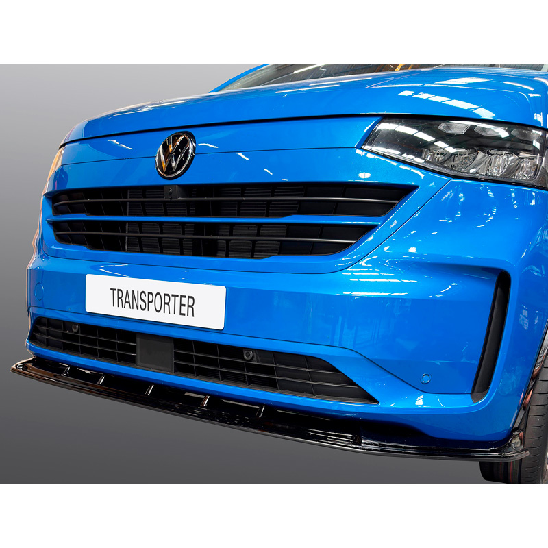 RGM Spoiler avant  sur mesure pour Volkswagen Transporter T7 2024- - Noir Brillant(ABS)