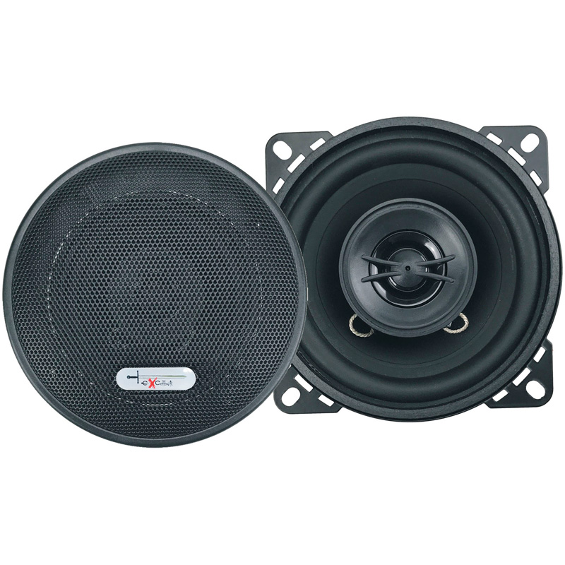 Excalibur X102 - 4'' (10cm) 2-voies Coaxial 200W Haut-parleurs de voiture