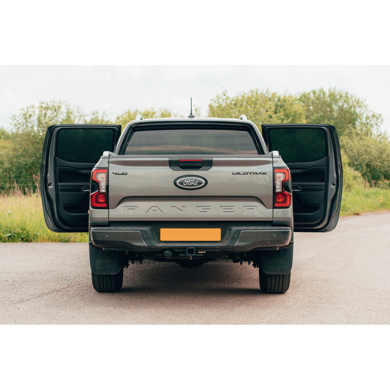 Set de Car Shades sur mesure pour Ford Ranger 4 portes 2023- (4-pièces)