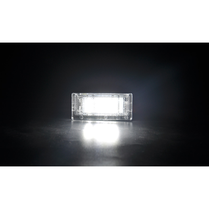 Eclairage des Plaques d'Immatriculation LED sur mesure pour BMW Série 3 E46 Sedan/Touring 1998-2005