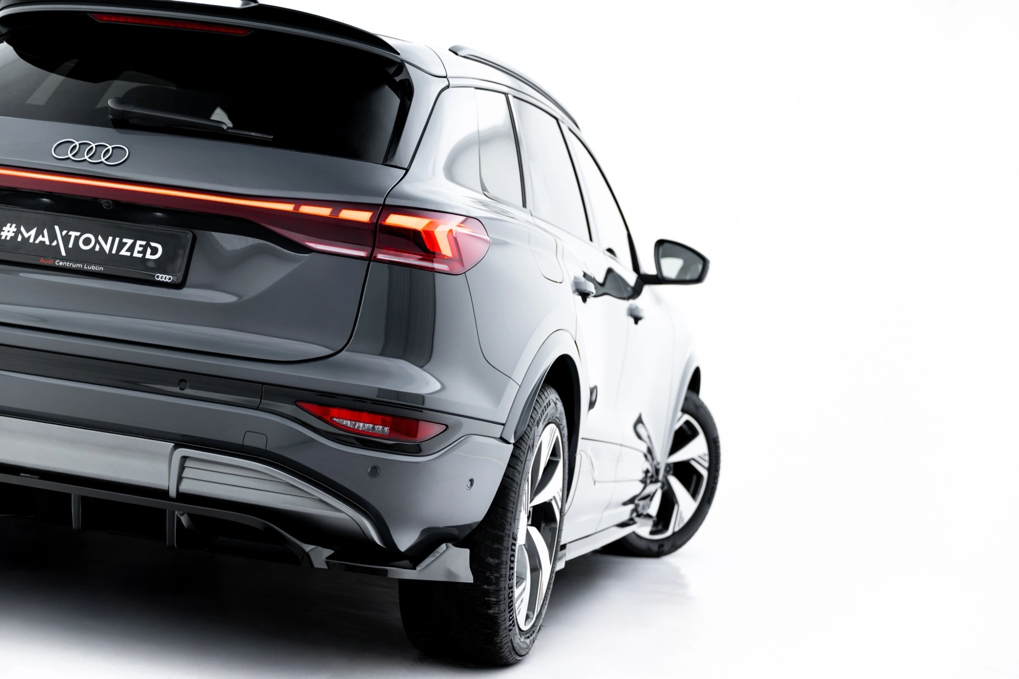 Bodykit Audi Q6 e-tron Standard / S-Line / SQ6 e-tron SUV & Sportback Mk1 (2023–heden) – Glans Zwart Kopiëren