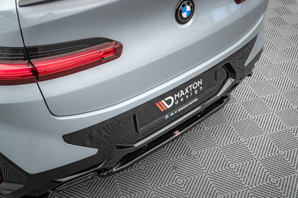 Diffuser BMW X4 M Pakket G02 Maxton Glans Zwart