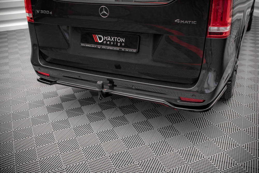 Diffuser Mercedes V-Class AMG Line W447 FL Maxton Glans Zwart