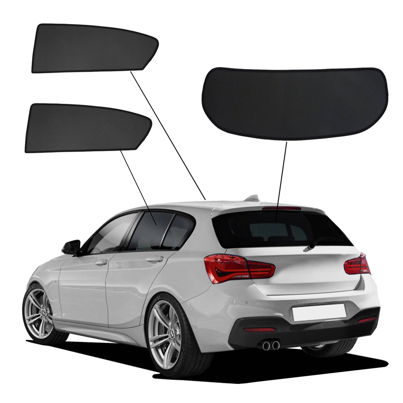 SunClip Protection visuelle & solaire sur mesure pour BMW Série-1 F20 5-portes 2011-2019