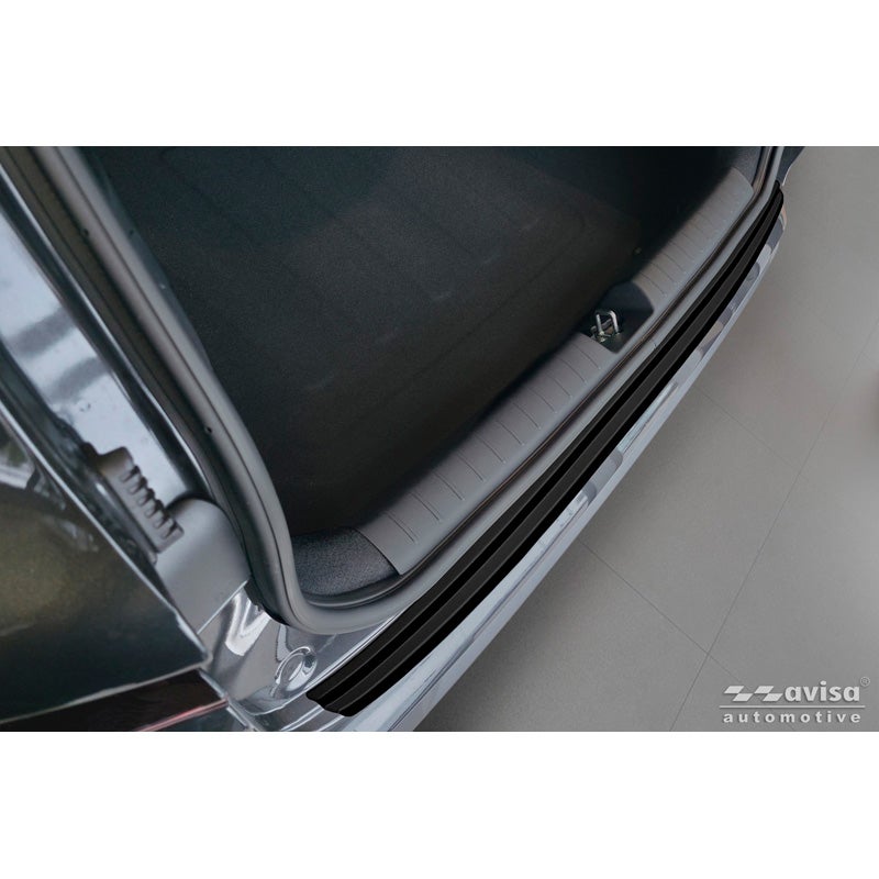 Avisa Protection de Seuil de Coffre Acier Inox sur mesure pour Kia K4 Hatchback 2026- - Noir Mat