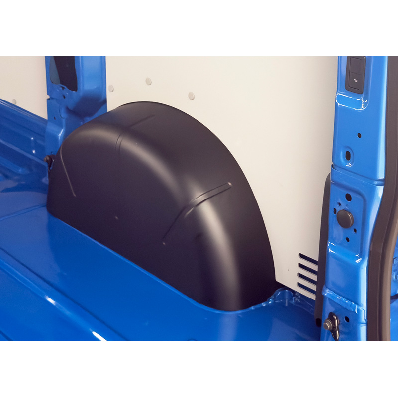 RGM Set couvres de garde-boues intérieur sur mesure pour Volkswagen Transporter T7 SWB (L1) 2024- Noir