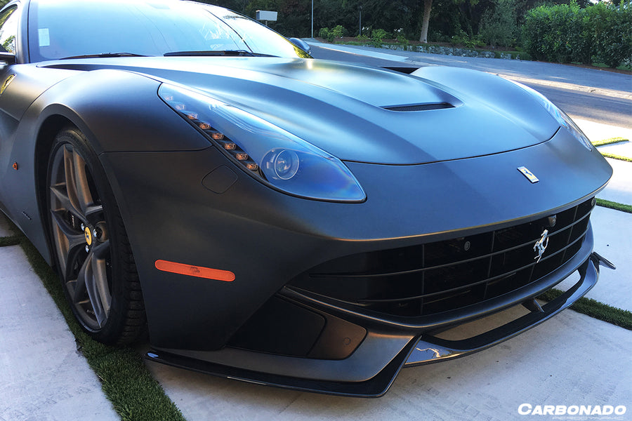 Ferrari F12 Berlinetta RS Style Carbon Fiber Voorspoiler 2012-2017