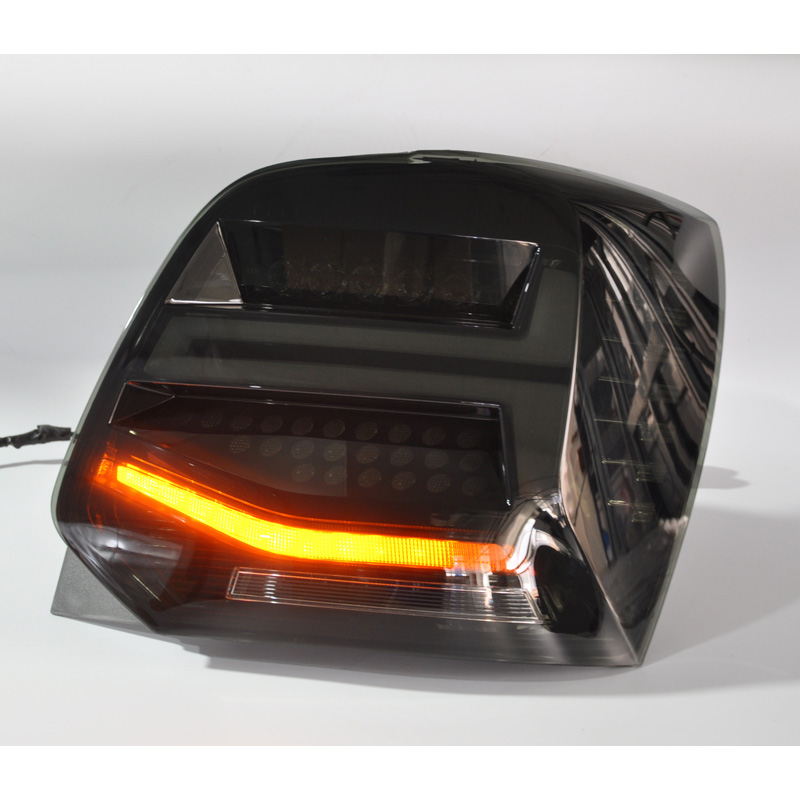 Set de Feux Arrière LED sur mesure pour Volkswagen Polo 6R/6C 2009-2017 - Noir - incl. Feux Dynamiques