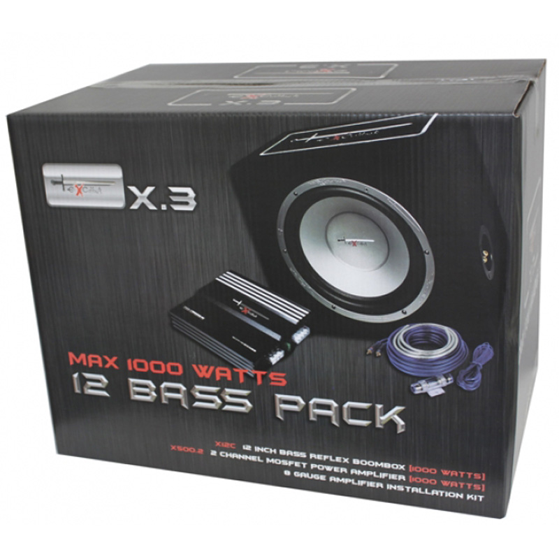 EXCALIBUR X3 Ensemble Audio Complet pour Voiture