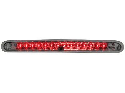 3e frein de lumiere Peugeot 206 LED avec 14 leds noire-chrome