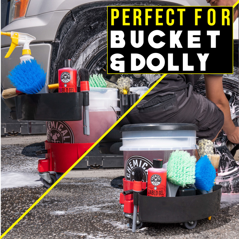 Chemical Guys Freeloader Bucket & Dolly Organizer - Noir