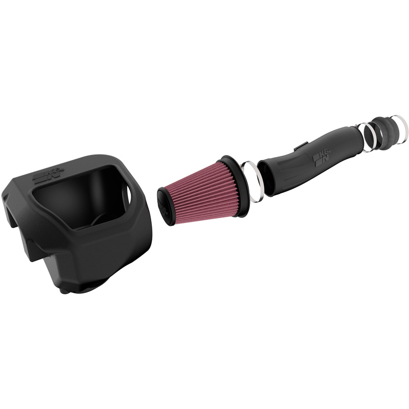 K&N NextGen d'admission d'air froid  sur mesure pour RAM 1500 excl. RHO 3.0L L6 2025- (50-1598)