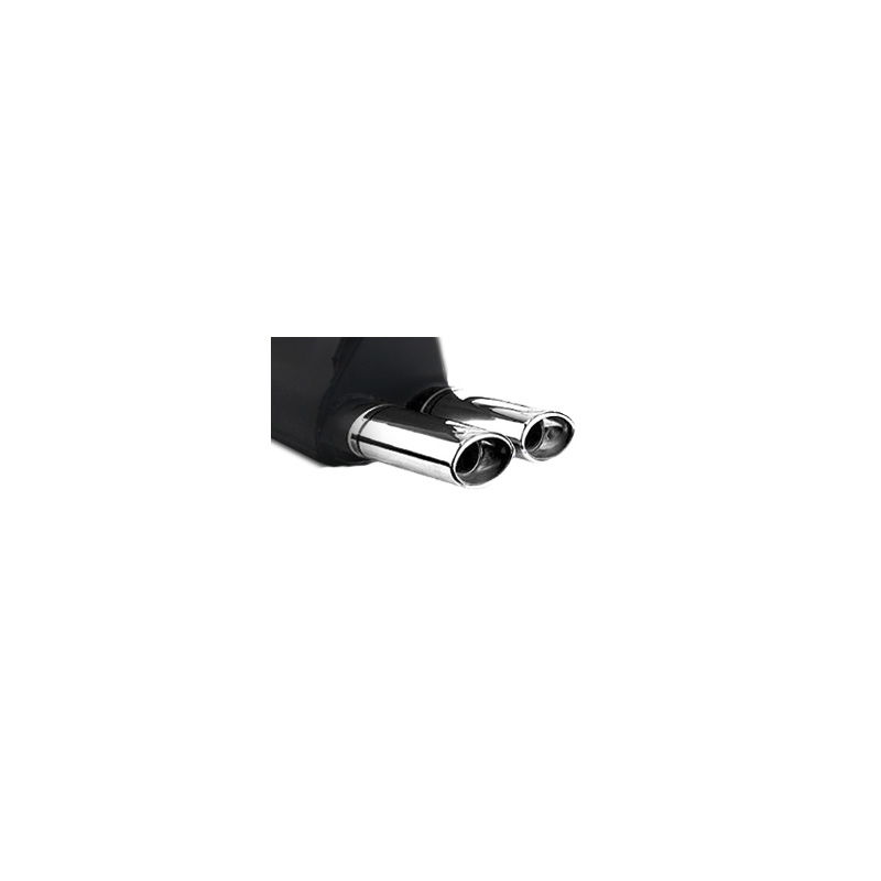 Échappement Sport sur mesure pour Renault Megane II HB 1.4 59/72/74kW/1.6 16v 81/85kW/1.5 dCi 59/74kW/ 1.9 dCi 66/88kW 2002-2007 2x95x65mm