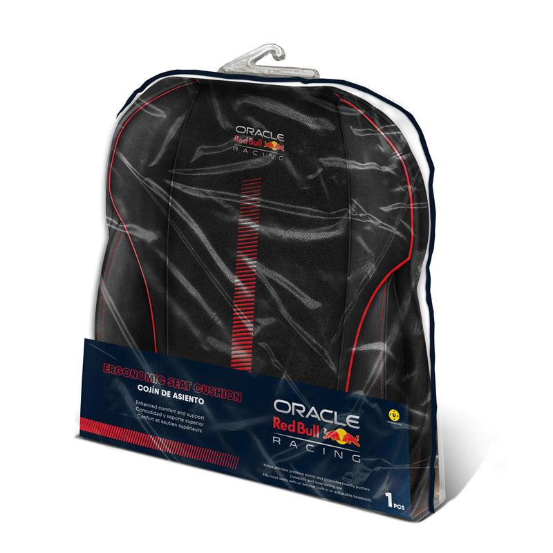 Red Bull Oracle Coussin de siège universel - 1 pièce - Noir/Rouge