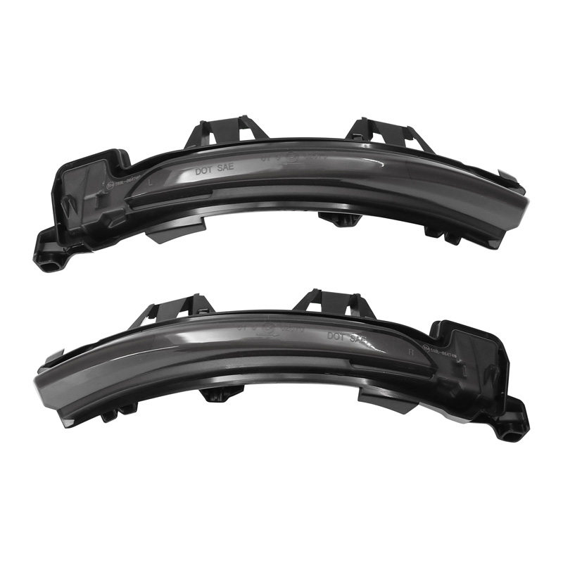 Set de Clignotants de Rétroviseurs LED sur mesure pour Volvo divers modèles 2016- - Fumée - incl. Feux Dynamiques