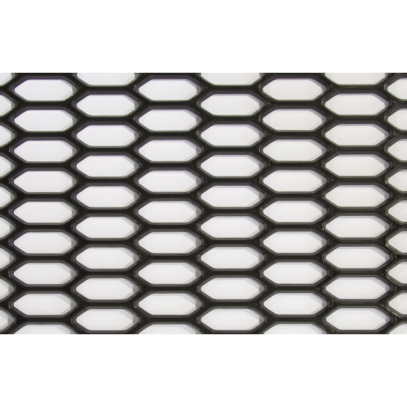 Grillage PP (matière synthétique) noir - HEX 30x11mm - 150x30cm