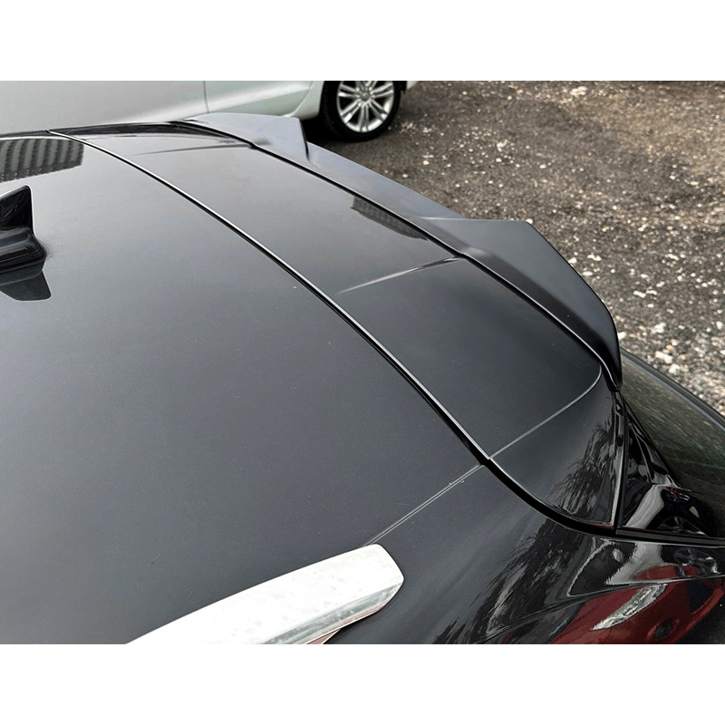 Becquet de toit (Spoiler Cap) sur mesure pour Audi A4 (B9) Avant 2015-2024 (ABS Noir Luisant)