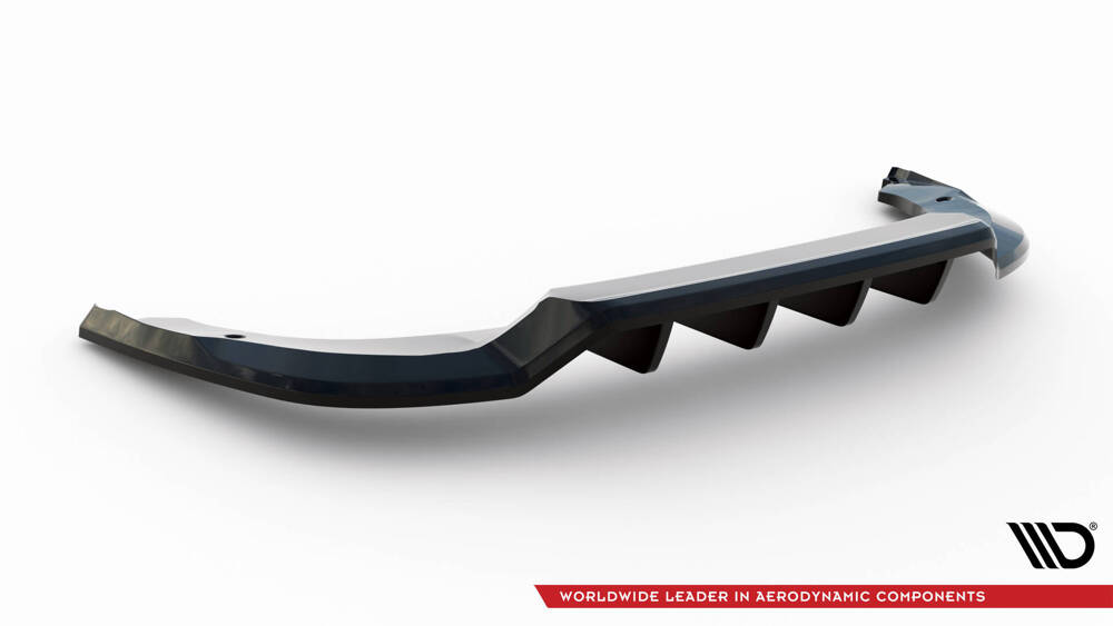 Diffusor Skoda Kodiaq Mk1 Facelift Sportline Maxton Design glans zwart