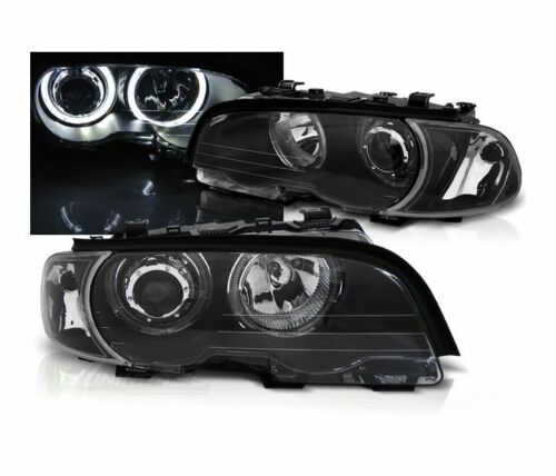 Phares BMW E46  Coupe/Cabrio 99-03 LED Angel Eyes