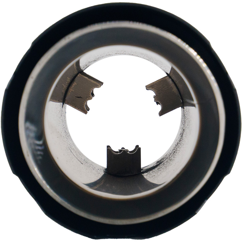 Simoni Racing Embout d'Échappement Rond/Oblique Noir-mattes+Inox - Ø89xL152mm - Montage ->35-62mm
