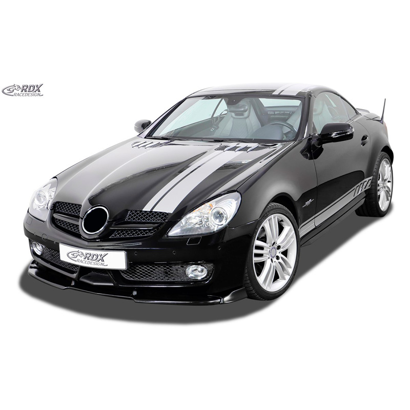 Jupes latérales 'Slim' sur mesure pour Mercedes SLK R171 (ABS noir luisant)